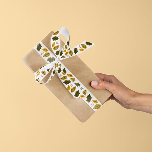 Fall Ribbon 8 Pack - 24 ياردة مجموعة أشرطة الخريف ، 3/8 بوصة عيد الشكر يترك القرع غروس in Kuwait
