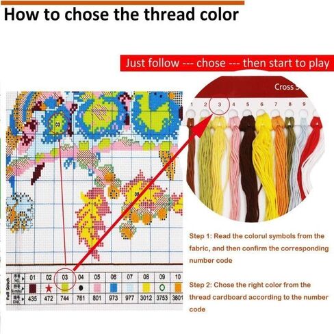 Cross Cross Stitch Kits Counted Kit-Crossiting Pattern for Home Decor in Saudi Arabia