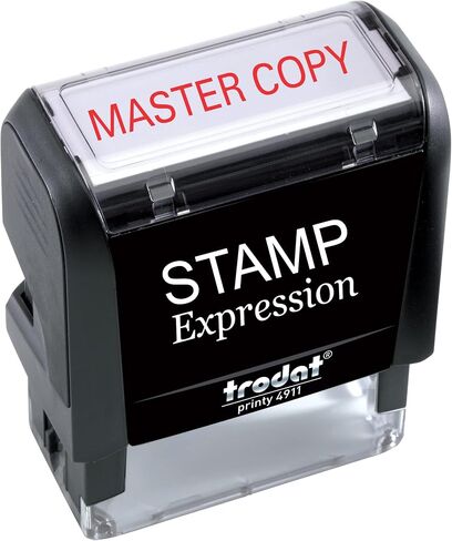 Stampexpression - Master Office Office Enking Rubber Stamp - Red Ink (A -5323) in Saudi Arabia