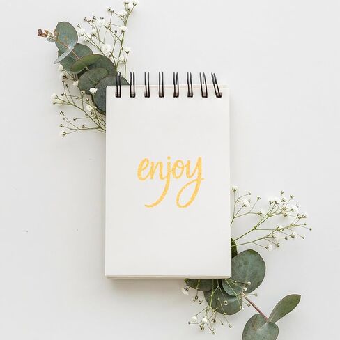 Enjoy Rubber Stamp, 1-1/3 Medium Stamp for Scrapbooking Card Making Crafting in Saudi Arabia