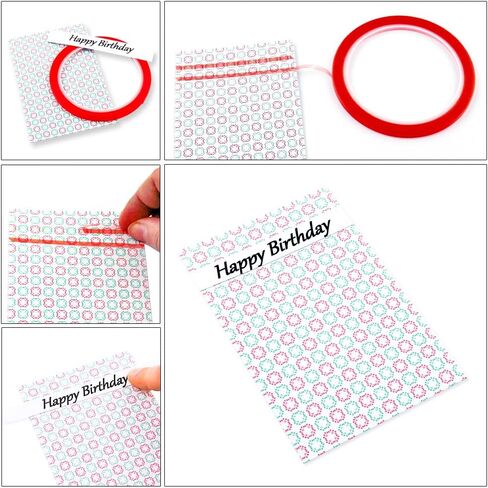Home & Hobby Red Line شريط مزدوج على الوجه 1/8 " in Saudi Arabia