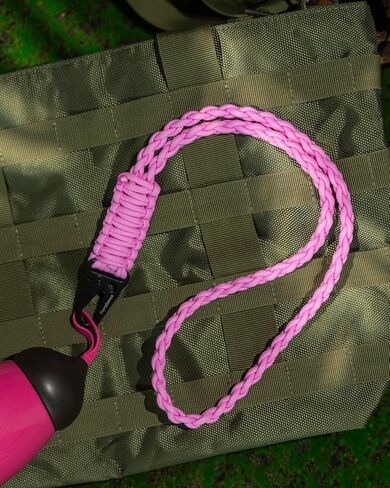 Heavy Duty Paracord Lanyards for Keys, Braided Key Lanyards for ID Badges, Tactical Rope Keychain Necklace for Men Women, Cell Phone Car Key Camera Whistle, Traveling, Black in Kuwait