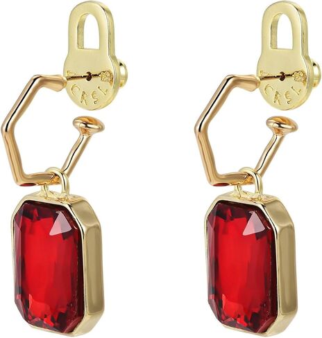 حلق الرافعة ، 4 مساءً ظهورها في القرط القوس لآذان متدلية قفل دعامات دعم مسطحة للأقراط الثقيلة بالإضافة in Kuwait