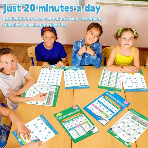 2Pack Total 112 Pages Multiplication and Division Workbook, Single Double & Triple Digit Math Worksheets for Grade 2-5, Multiplication &Division Practice Worksheets for Daily Exercise Back to School in Saudi Arabia