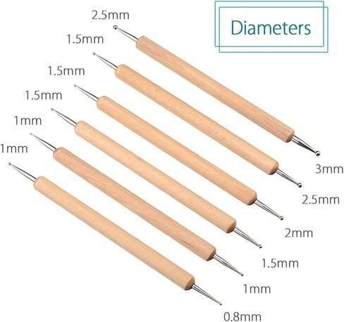 مجموعة أدوات الطلاء من Meuxan 10 قطعة ، مجموعة أدوات نمذجة الفخار الطين in Kuwait