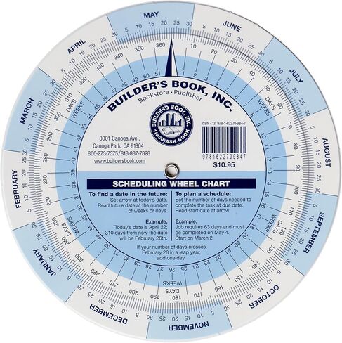 Scheduling Wheel Chart in Saudi Arabia