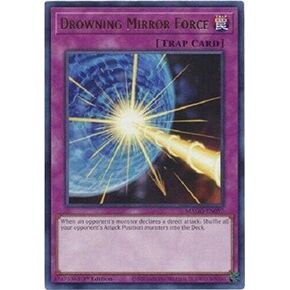 Drowning Mirror Force - MAGO-EN097 - Rare - 1st Edition in Saudi Arabia