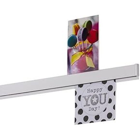 STAS papergrip - Restaurant Ticket Holder - Ticket Rail Bulletin bar - Poster Hanger - 59 inch (150 cm) (Black) in Kuwait