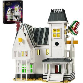 Horror Movie Beetle House Halloween Building Blocks Set, Betelgeuse Sandworm Monster Lydia Deetz Toys Compatible with Lego, Creative Birthday Decor Gift for Film Fans 18+ Adult (1851pcs) in Saudi Arabia