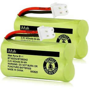 iMah BT183342 BT283342 Cordless Phone Battery Also Replace BT166342 BT266342 BT162342 BT262342, 6-Pack in Kuwait