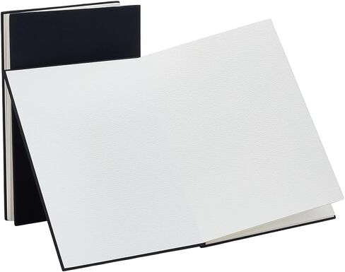 WEBEEDY 2 Pcs Accordion Sketchbook Watercolour Hardback Concertina Fold Paper Travel Journal Sketchbook for Painting Art Creations DIY Scrapbooking Anniversary Graduation Gift,300 GSM,7.5x5.1Inch in Saudi Arabia