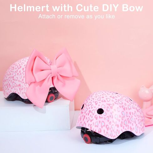 خوذة للأطفال من 8 إلى 14 عامًا ، خوذة دراجة للأطفال مع القوس DIY ، خوذات دراجة شبابية قابلة للتعديل in Kuwait