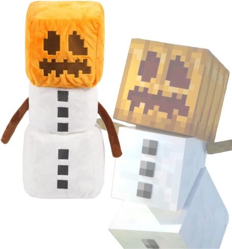 Pixel-Style Plushies Game Basic Stuffed Animal Mineworld Character Soft Toy, Video Game-Inspired Collectible Plushies in Saudi Arabia