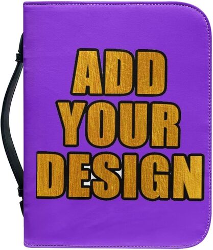 Personalized Bible Cover Case for Women Bible Holder Leather Book Case with Handle Gift for Men Protective Bag for Bible Study Supplies Style21 in Saudi Arabia