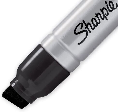 Sharpie Pro Magnum Heavy Dicker Garge Markers - Pack of 2 - Tear Wide Widge Tip - حبر أسود in Saudi Arabia