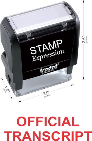 Stampexpression - طابع مطاطي للمكتب الرسمي للمكتب - الحبر الأحمر (A -5757) in Saudi Arabia