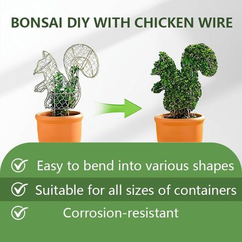 Floral Chicken Wire for Arrangements 4x196 Inch Chicken Wire Mesh Lightweight Craft Netting for Flower Arrangements Wedding Decor DIY Crafts Wreaths Centerpieces (Green) in Saudi Arabia