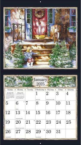Lang Companies ، Country Welcome 2026 Wall Calendar by Laura Berry ، 13.4 '× 12' '، تقويم مدته 12 شهرًا مع ملزمة in Kuwait