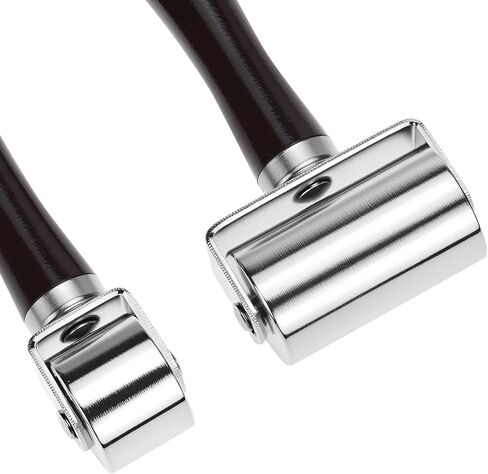 Qwork 2 PCS Leather Press Roller لصياغة الجلود وتدحرج التماس (26 مم+60 مم) in Kuwait