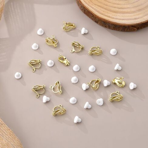 30pcs محول قرار مقطع فضية مع حلقة سهلة مفتوحة لأقراط DIY الأذنين غير المليئة بالدخول إلى وسادات الراحة الراحة in Saudi Arabia