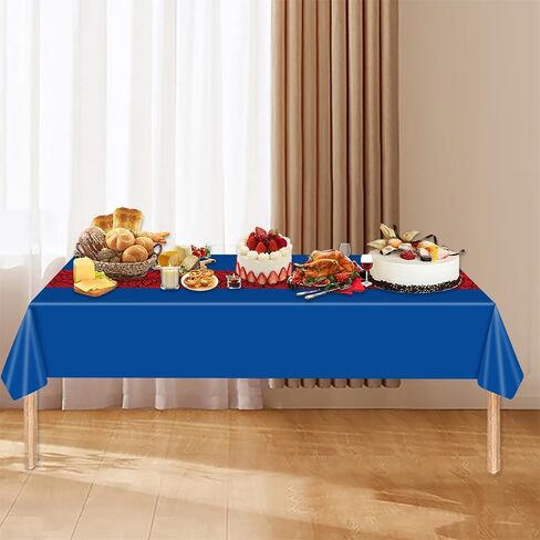 2pcs Spider Party TableCloth Decorations Decorations Table Table Cover Red and Blue مستطيلة مستطيلة للطفل استحمام الأطفال لوازم عيد ميلاد الأولاد 2 ضيوف in Saudi Arabia
