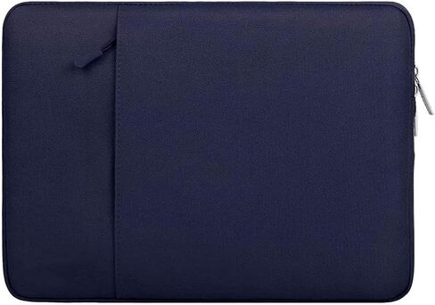 13 inch Laptop Sleeve Case for MacBook Air M4 M3 M2 M1 (2025-2018) & MacBook Pro M2 M1 (2025-2016), Vertical Polyester Computer Sleeve Bag with Pocket, Navy Blue in Saudi Arabia