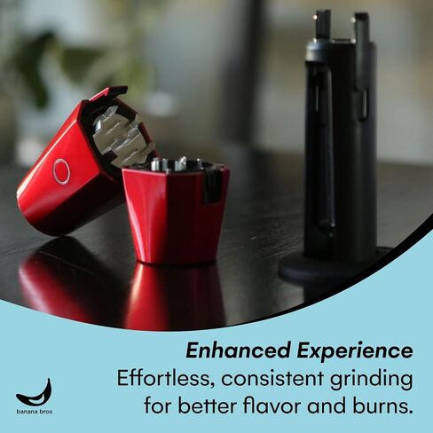 Electric Smart Herb and Spice Grinder - Gold OTTO by Banana Bros with Carrying Case and Pollen Catcher in Saudi Arabia