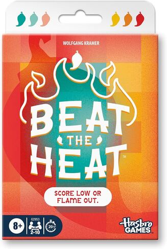 Beat The Heat Game | Family Party Card Game for Kids and Adults | Ages 8+ | 2 to 10 Players | 20 Mins. | Easy to Learn Strategy Card Games for Groups in Saudi Arabia
