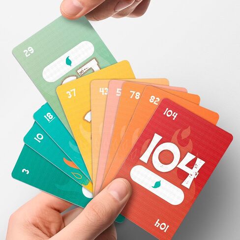 Beat The Heat Game | Family Party Card Game for Kids and Adults | Ages 8+ | 2 to 10 Players | 20 Mins. | Easy to Learn Strategy Card Games for Groups in Saudi Arabia