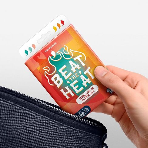 Beat The Heat Game | Family Party Card Game for Kids and Adults | Ages 8+ | 2 to 10 Players | 20 Mins. | Easy to Learn Strategy Card Games for Groups in Saudi Arabia