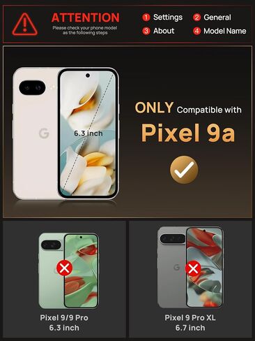Vihibii for iPhone 13 Pro Case with Card Holder (4 Cards) [RFID Blocking] & Slide Camera Cover, Military Grade Drop Protection, Rugged Hard Back & Silicone Edge Wallet Phone Cover 5G 6.1" 2021, Black in Saudi Arabia