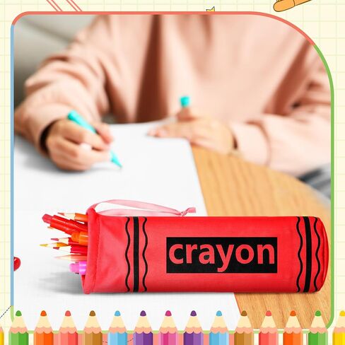 SHERR 6 PCS CRAYON PENCIN POCK CASES BULK CRAYON على شكل أكياس على شكل المعلم هدية مرة أخرى إلى المدرسة. in Saudi Arabia