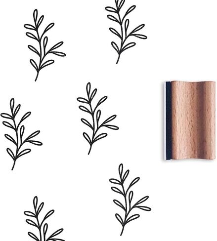 Rosemary Branch Rubber Stamp, 1.3inch Stamp for Scrapbooking Card Making Crafting in Saudi Arabia