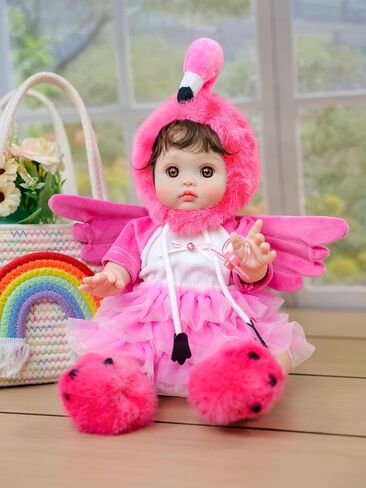 Baby Dolls, 18inch Large Realistic Cute Soft Body Baby Doll Real Life Baby Dolls with Accessories for 3+ Year Old Girls Gifts, Pretend Play, Collection, Love Slogan Design in Saudi Arabia