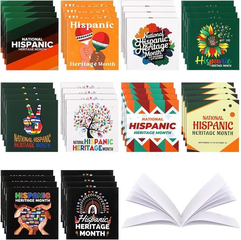 easte 60 pcs شهر التراث من أصل إسباني ، والفتحة الحزبية الوطنية لاتيني أمريكا اللاتينية تفضل إسبانيات ناطقة الهدايا لاستلواحات حفلات المكاتب المدرسية (الأسلوب التقليدي) in Kuwait