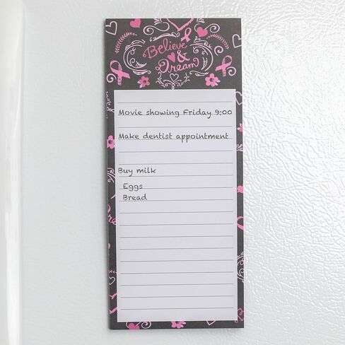 Uplifting Magnetic Notepad 60 Pages Recycled Paper Fun Inspirational Quotes for Fridge Grocery List Office Animal Lovers (Cats) in Kuwait