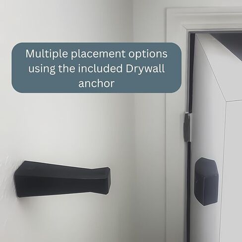 Sleek Magnetic Door Stop, Door Catch, for Interior Doors, 4lb Retention for Drywall Compatibility and Ease of use. in Saudi Arabia