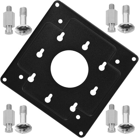 1SET MINI PC BRACKET ، شاشات نظام محول Monitors مع اللولب ، فاصل حامل عالمي لشاشة الكمبيوتر المحمول استخدام جدار مكتب توفير الفضاء in Saudi Arabia