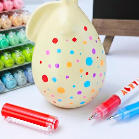 Acrylic Paint Markers, 12 Colors Highlighter Acrylic Pens with Bullet Tip,Strong Coverage, Large Ink Capacity, Multi-Purpose Paint Pens for Rock Painting, Crafts, DIY, Art Supplies in Saudi Arabia