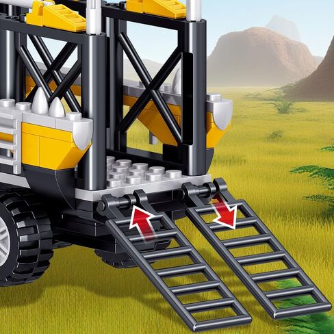 546 Pcs Dinosaurs Building Blocks Set, Dinosaur Toys for Age 6+Years,Dinosaur Park World, Construction Dino Birthday Gifts for Boys in Saudi Arabia