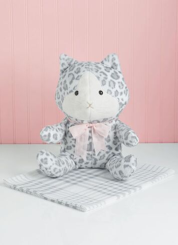 Simplicity Blanket and Plush Baby Bear, Kitty, and Puppy Sewing Pattern Kit by Elaine Heigl, Design Code S9838, One Size, Multicolor in Saudi Arabia