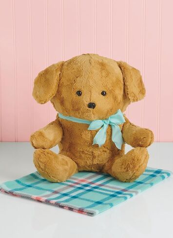 Simplicity Blanket and Plush Baby Bear, Kitty, and Puppy Sewing Pattern Kit by Elaine Heigl, Design Code S9838, One Size, Multicolor in Saudi Arabia