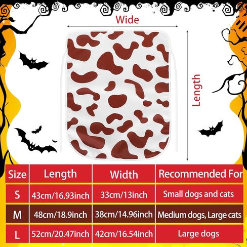 4 PCS Dog Cowboy Costume Chors تشمل قبعة رعاة البقر للحيوانات الأليفة ، مثلث باندانا ، جرو الرأس ونظارات الهالوين للكلاب كات كات هريرة (بني+ أحمر ، متوسطة) in Kuwait