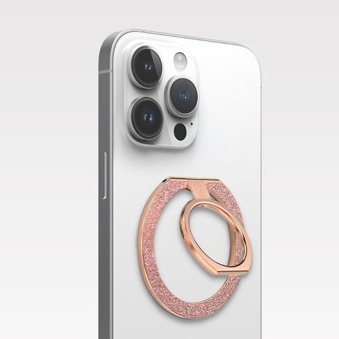 PureGear Magnetic Phone Grip, Magnetic Phone Ring Stand, Magnetic Phone Ring Holder for MagSafe iPhone 14, 14 Plus, 14 Pro Max, 13, 13 Pro, 13 Mini, 13 Pro Max, 12, Adjustable Kickstand (Gold) in Saudi Arabia