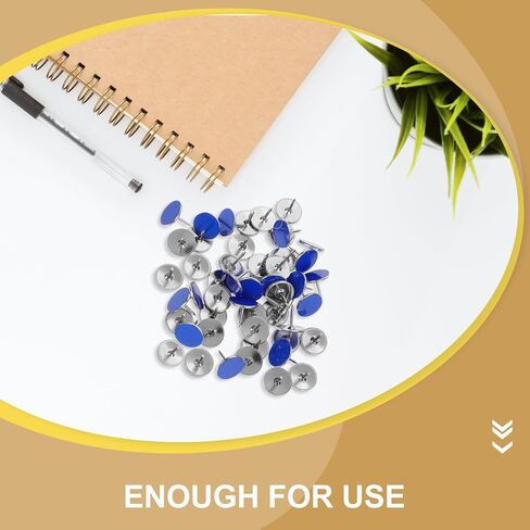 عاكس Thumbtacks 50pcs علامات Trame Trail High Flow للتخييم على المشي لمسافات طويلة في الهواء الطلق دبابيس دفع رأس مسطح in Saudi Arabia