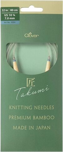 Takumi Pro Circular Knitting Needles 32"-US 10 3/4 / 7.0mm in Saudi Arabia