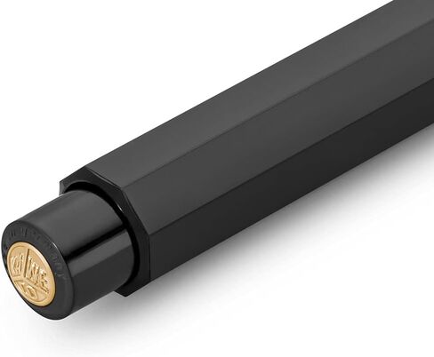 Kaweco CLASSIC SPORT Fountain Pen Black with 23 Carat Gold-Plated Steel Nib and Iridium Tip for Ink Cartridges I Sport Fountain Pen 13 cm I Nib: BB (Extra Broad) in Saudi Arabia