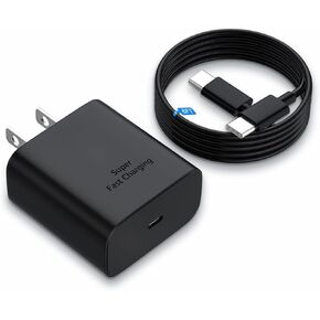 [2 Pack] 45W USB C Super Fast Charger - for Samsung Galaxy S23/S23+/S22/S22+/S22 Ultra/S21 Ultra/S21/S21 Plus/S20 Ultra/S20/S20+/Note 20/10/S10/S9/S8 and More,PPS Charger(6ft Cable Included) in Kuwait