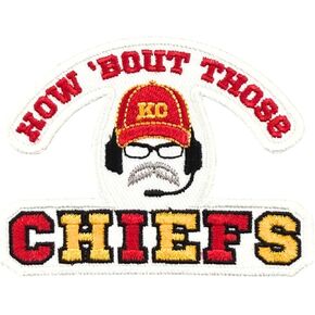 Siam Accs Rugby Fans Kansas City How 'bout thats thats patch patch American American Football Iron on Sew on on clothing backpacks Jeans Motorcycl in Kuwait