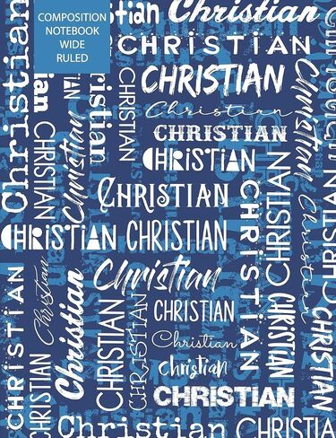 Christian Composition Notebook Wide Ruled in Saudi Arabia